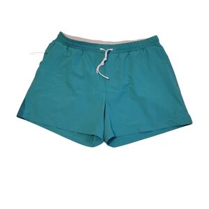 Lululemon Athletica Swim Trunks Teal Athletic Shorts